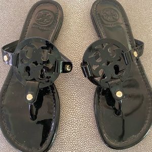 Tory Burch Black Miller Sandals